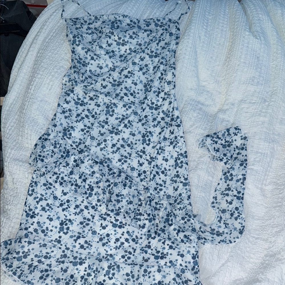 Floral Spaghetti Strap Dress